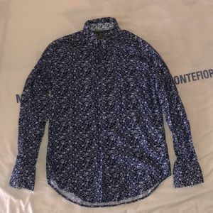 Robert Graham Flowery Dress shirt worn once